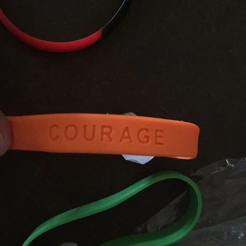 3 For $12 Sale! Assortment of Rubber Bracelets